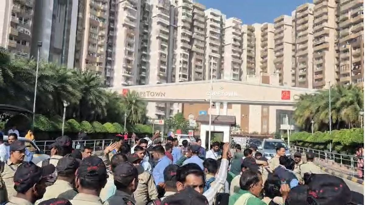 Noida Protest