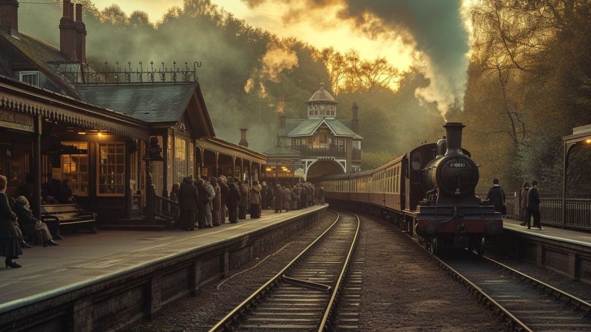 Train Railways Station