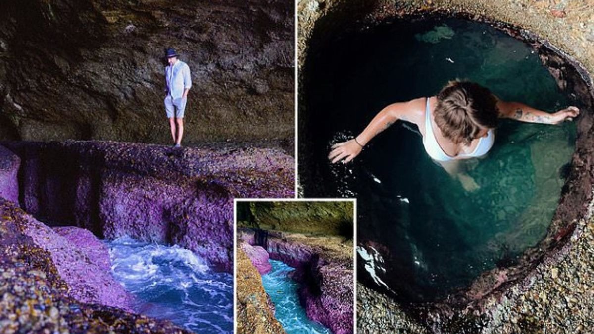 Australia Pink Caves