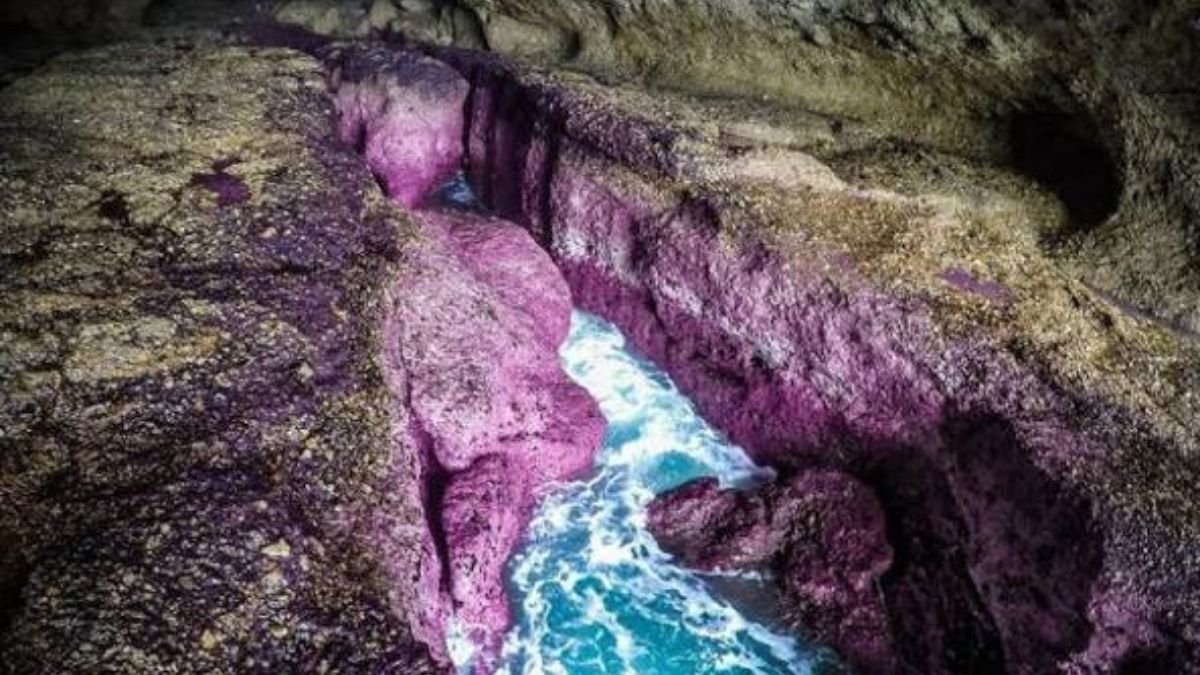 Australia Pink Caves